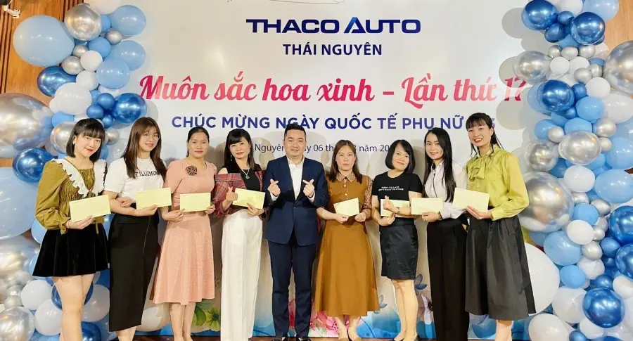 THACO AUTO THÁI NGUYÊN HÒA MÌNH CÙNG CHƯƠNG TRÌNH “MUÔN SẮC HOA XINH” LẦN THỨ 17 NĂM 2024