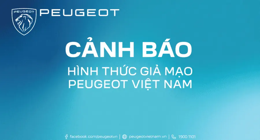 Cảnh báo giả mạo Peugeot Việt Nam lừa đảo “tặng chuyến du lịch miễn phí cho khách hàng”