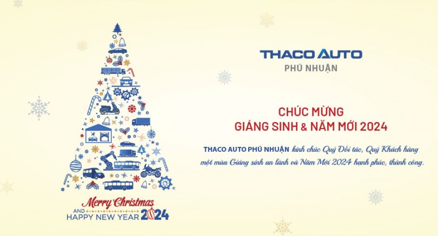 CHÚC MỪNG GIÁNG SINH, NĂM MỚI 2024!