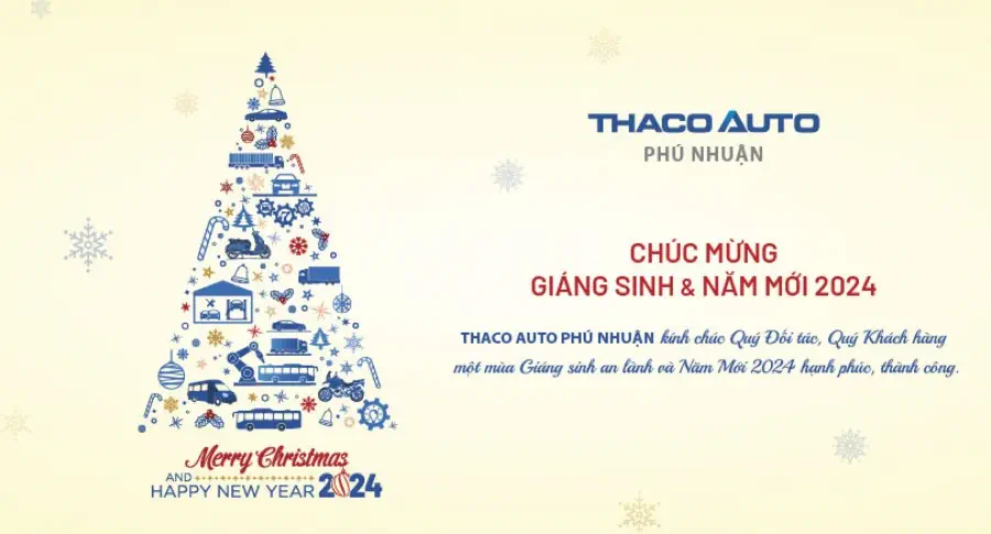 CHÚC MỪNG GIÁNG SINH, NĂM MỚI 2024!