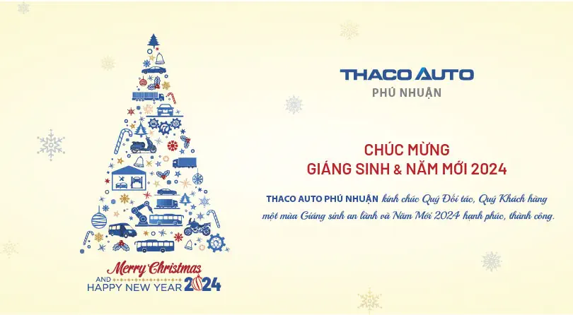 CHÚC MỪNG GIÁNG SINH, NĂM MỚI 2024!