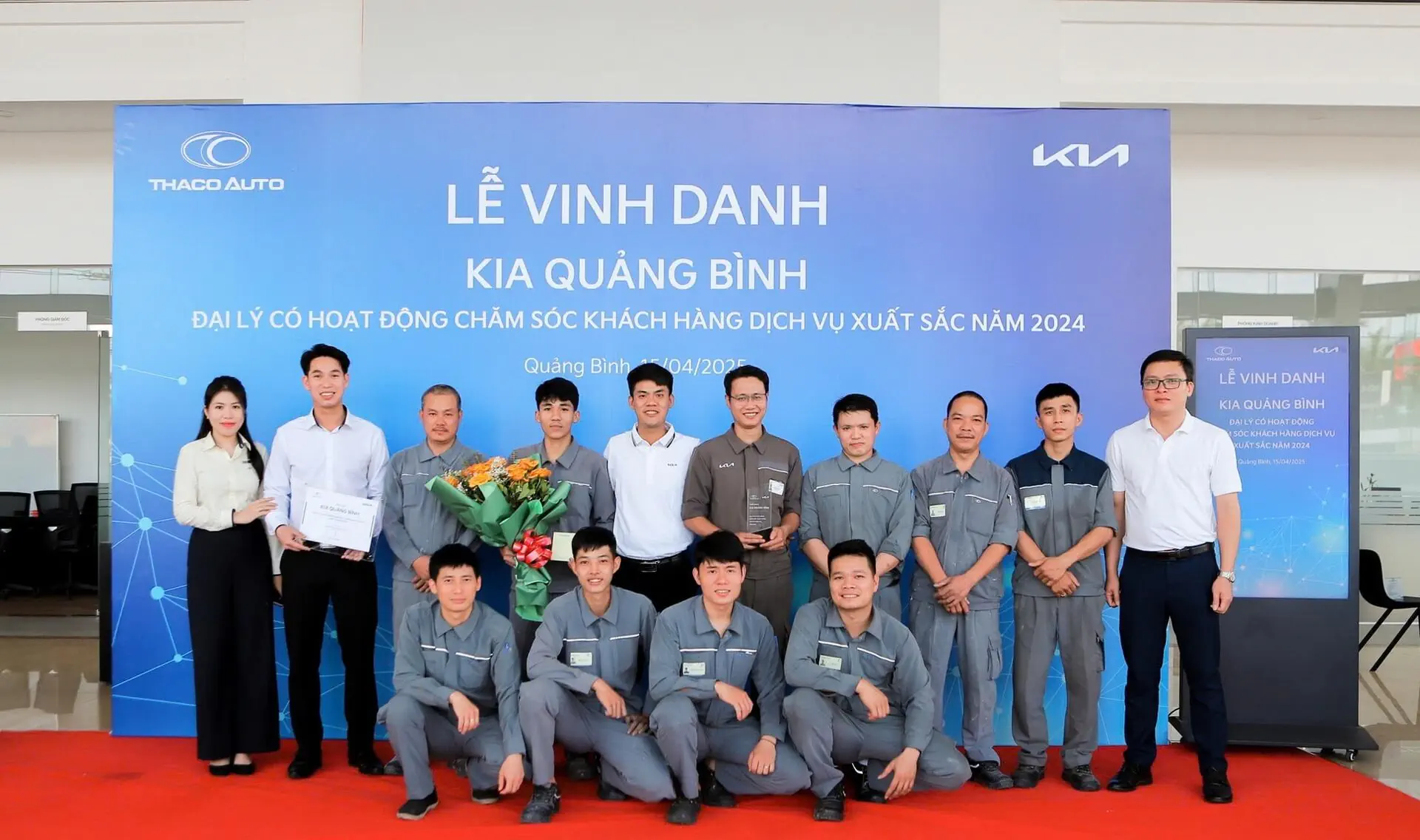 THACO AUTO vinh danh các đại lý chăm sóc khách hàng dịch vụ xuất sắc năm 2024