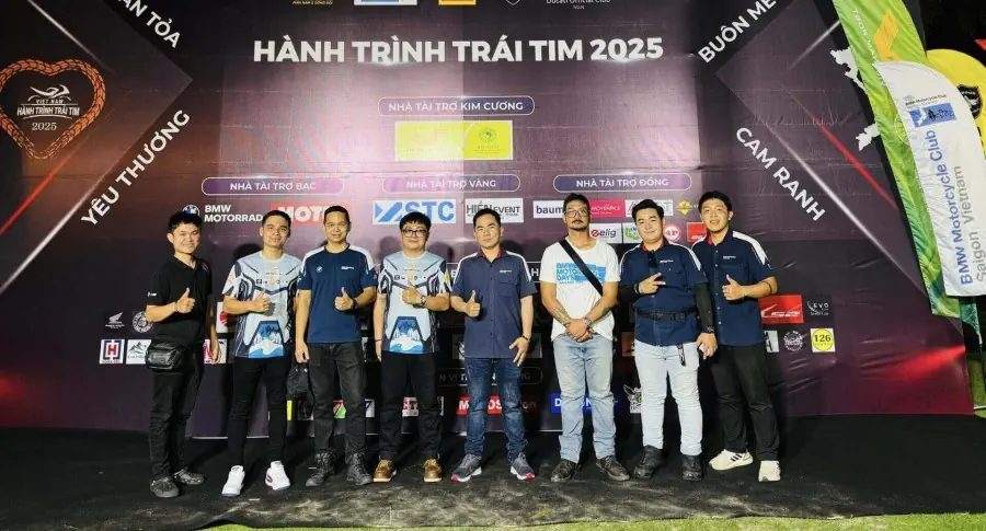 THACO AUTO và BMW Motorrad Việt Nam đồng hành cùng “Hành trình Trái tim 2025” - Lan tỏa yêu thương qua từng cung đường
