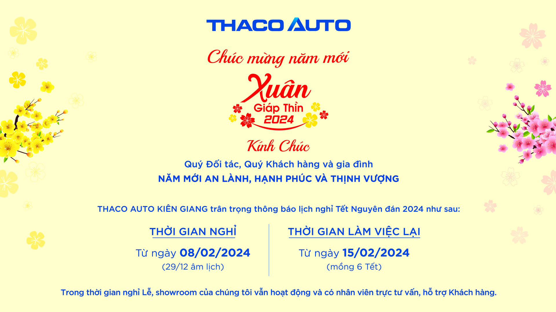 Thông tin cho khách hàng, đối tác về thời gian nghỉ Tết Nguyên Đán của Cty TT trên Zalo_Viber_Messenger-01