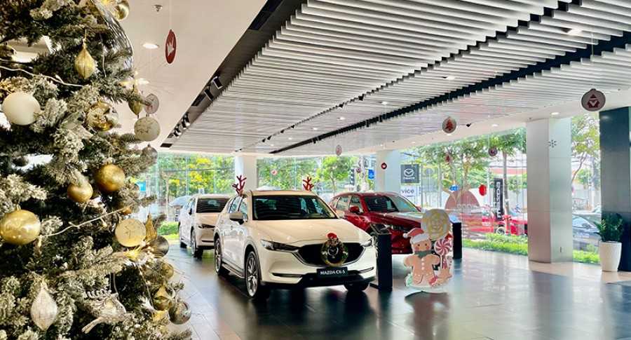 THACO AUTO Vĩnh Long “khoác áo mới” chào đón Giáng sinh 2023
