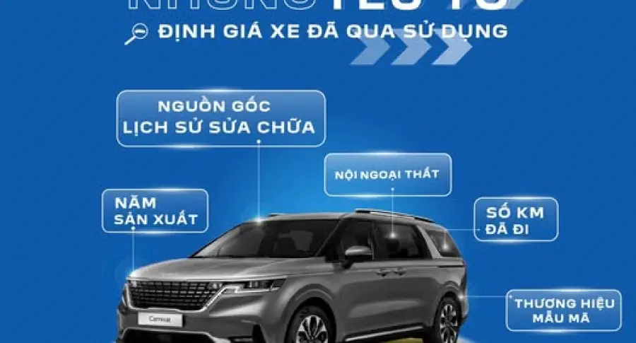 Bạn có biết những yếu tố nào để định giá xe qua sử dụng?