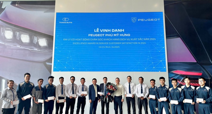 THACO AUTO vinh danh các đại lý chăm sóc khách hàng dịch vụ xuất sắc năm 2024