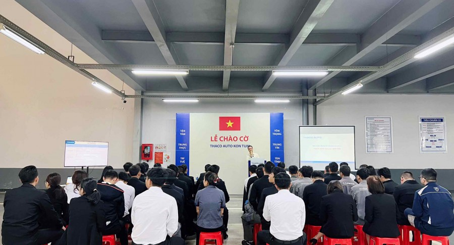 THACO AUTO GIA LAI - KON TUM CHÀO CỜ THÁNG 01/2024