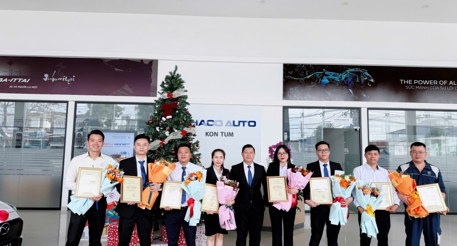 THACO AUTO Kon Tum bứt phá tháng cuối cùng trong năm 2024