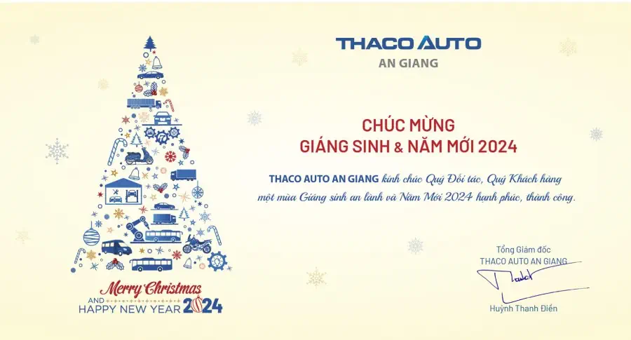 CHÚC MỪNG GIÁNG SINH, NĂM MỚI 2024!