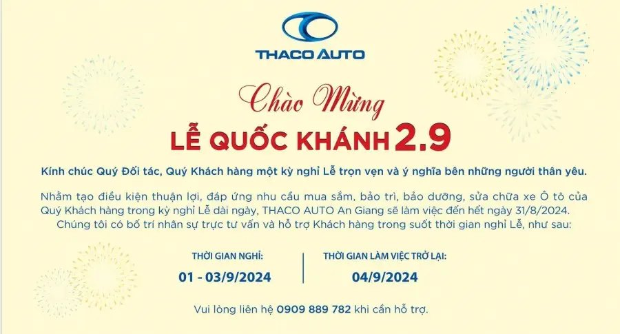 CHÀO MỪNG NGÀY LỄ QUỐC KHÁNH 2-9