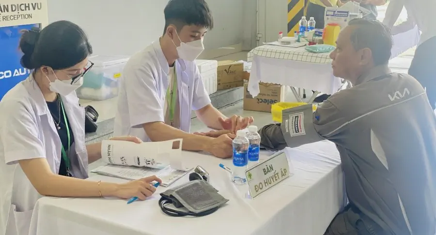 THACO AUTO An Giang tổ chức khám sức khỏe định kỳ cho CBNV năm 2024