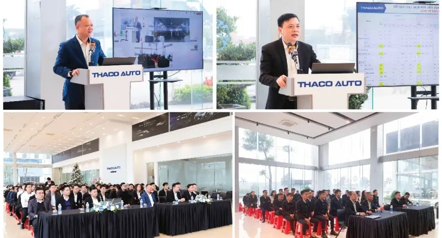 THACO AUTO Quảng Trị sẵn sàng thực hiện nhiệm vụ năm 2025