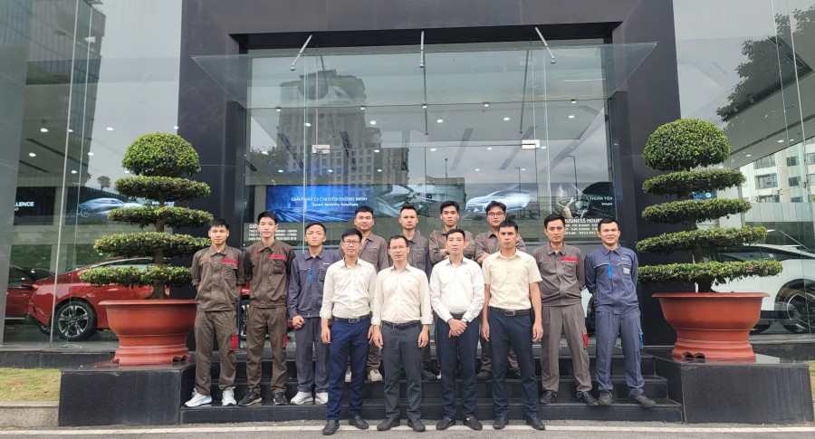 THACO AUTO BẮC GIANG THAM GIA ĐÀO TẠO NÂNG CAO CHUYÊN MÔN CHO ĐỘI NGŨ KỸ THUẬT KIA