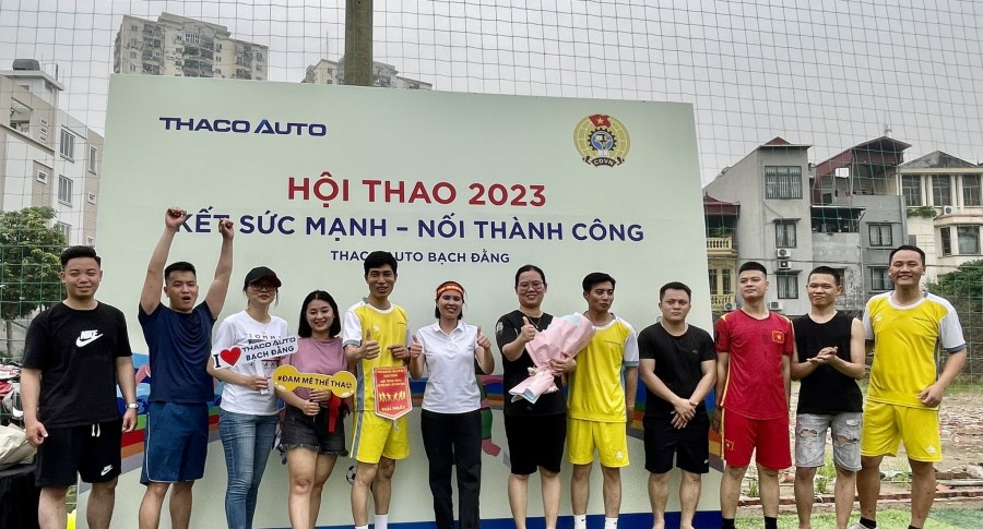Hội thao Thaco Auto Bạch Đằng 2023: Những cung bậc cảm xúc