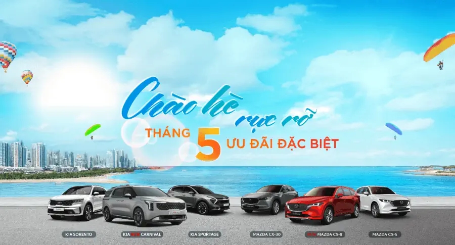 Chào hè rực rỡ cùng THACO AUTO với ưu đãi đặc biệt