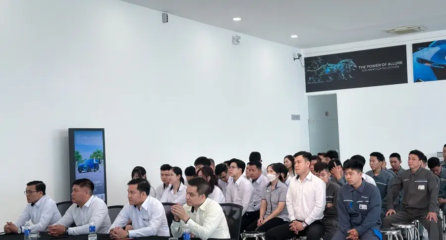 THACO AUTO Bến Tre tổ chức chương trình Lễ Khai niên Ất Tỵ 2025