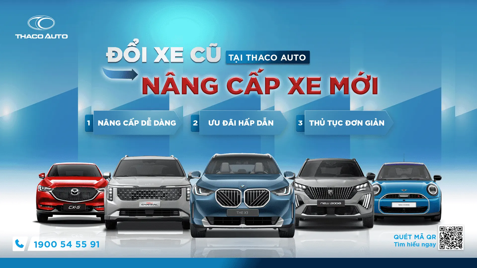 Thu cũ - Đổi mới: giải pháp nâng cấp xe toàn diện, tối ưu chi phí tại THACO AUTO