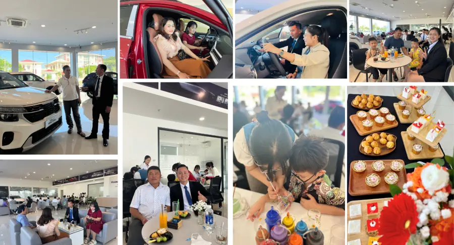 Hành trình trải nghiệm & kết nối tại showroom Kia, Mazda Phù Cát