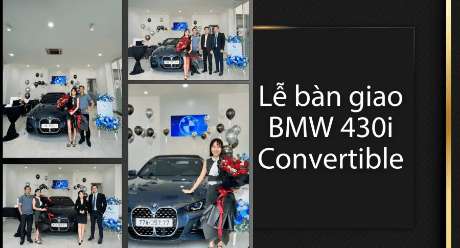 Lễ bàn giao BMW 430i Convertible – Kiệt tác thể thao tại THACO AUTO Bình Định