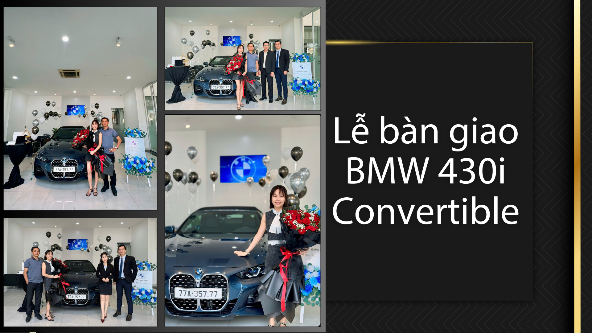 Lễ bàn giao BMW 430i Convertible – Kiệt tác thể thao tại THACO AUTO Bình Định
