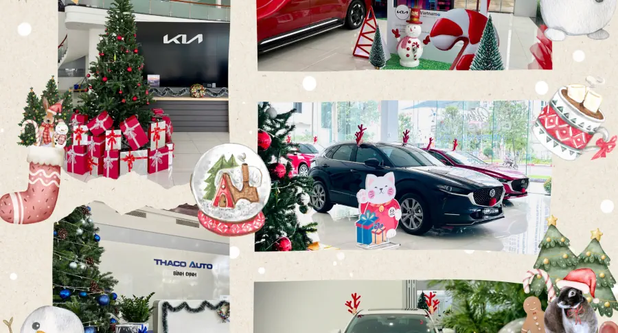 Trao yêu thương, đón Giáng sinh an lành cùng THACO AUTO Bình Định