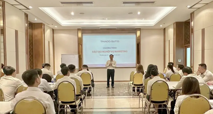 THACO AUTO BÌNH ĐỊNH nâng cao kỹ năng sáng tạo nội dung cho nhân sự phụ trách Marketing