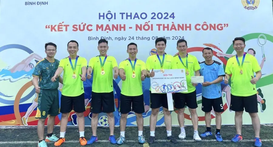 THACO AUTO Bình Định - khép lại Hội thao năm 2024 với nhiều dấu ấn đẹp