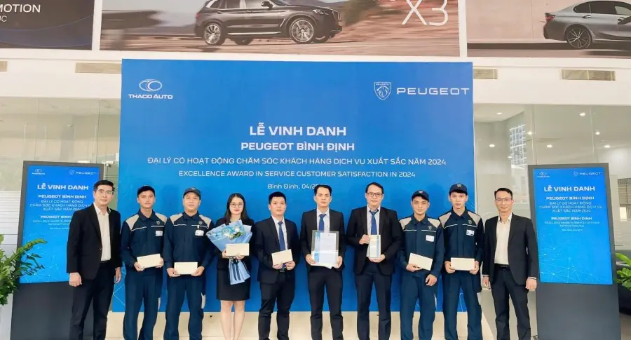 THACO AUTO vinh danh các đại lý chăm sóc khách hàng dịch vụ xuất sắc năm 2024