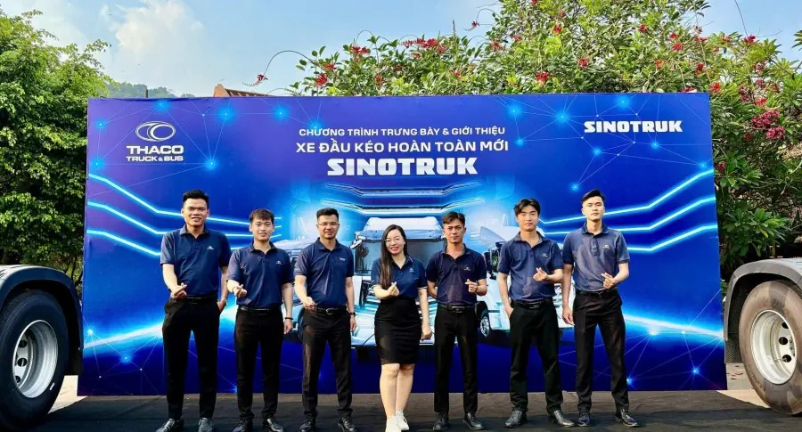 Tải Bus Bình Định trân trọng cảm ơn Quý khách đã tham dự sự kiện Trưng bày & Trải nghiệm xe đầu kéo SINOTRUK.