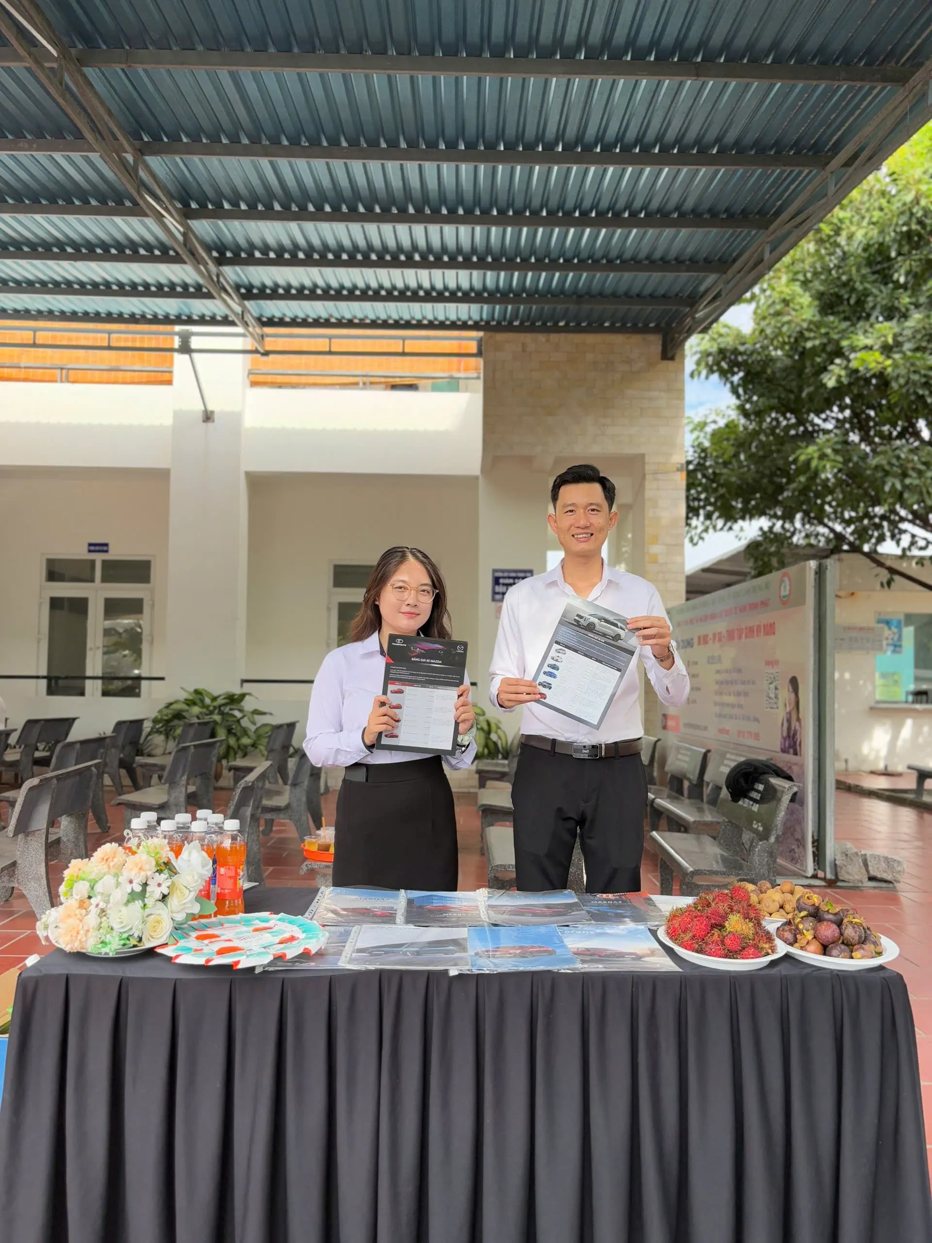 Kia, Mazda Phù Cát đồng hành cùng trường lái