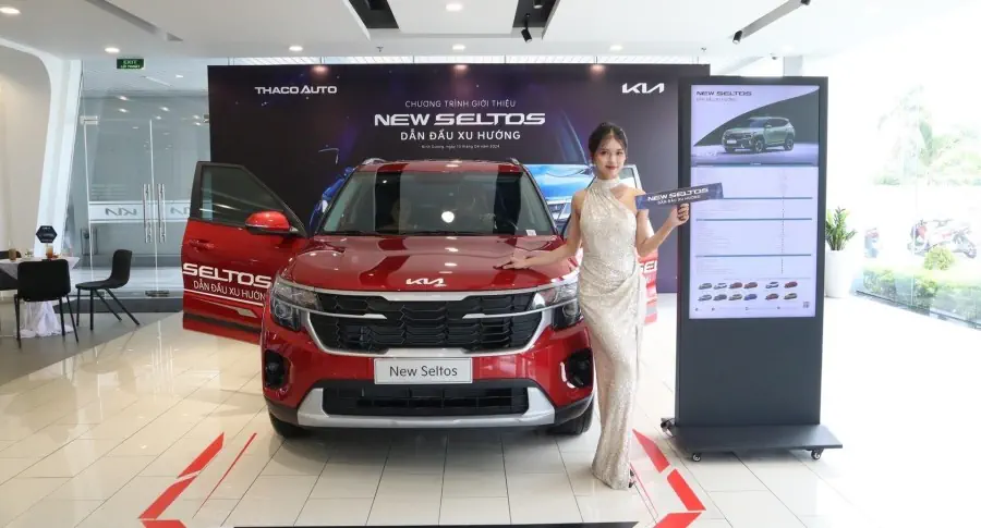 THACO AUTO Bình Dương tổ chức sự kiện trưng bày và giới thiệu Kia New Seltos