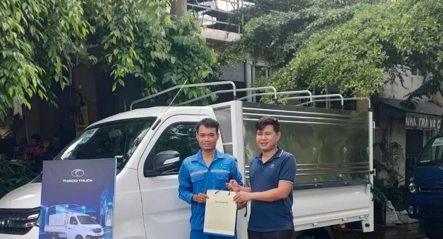 Vận chuyển hàng hoá linh hoạt với xe Tải nhỏ máy xăng THACO TF220 và THACO TF230