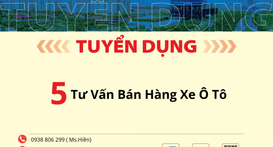 THACO AUTO Bình Phước tuyển dụng