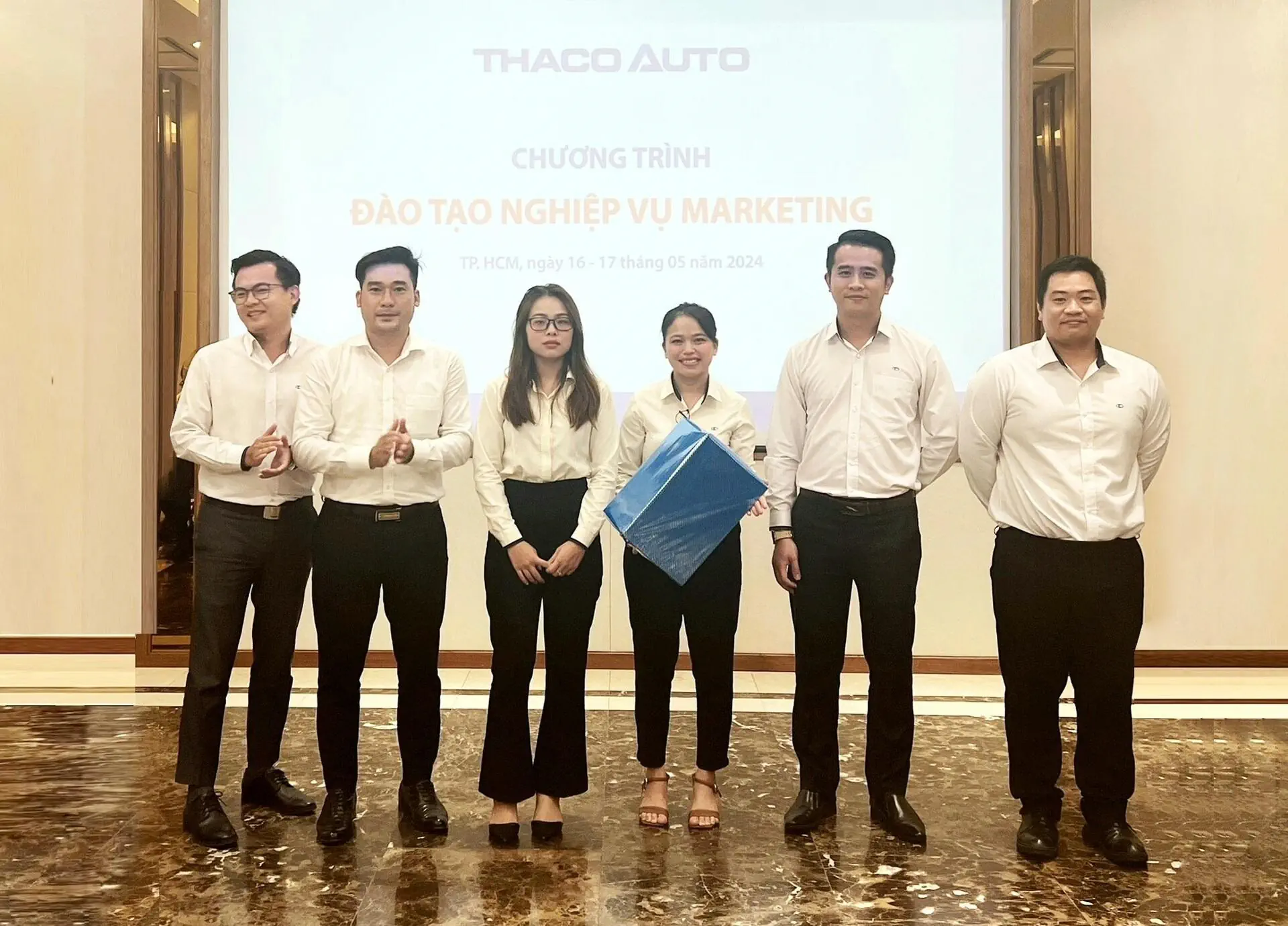THACO AUTO Bình Phước nâng cao kỹ năng sáng tạo nội dung cho nhân sự phụ trách Marketing