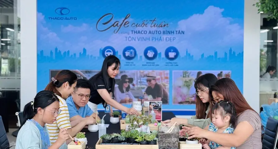 Cafe cuối tuần tháng 10: Cùng THACO AUTO Bình Tân tôn vinh phái đẹp