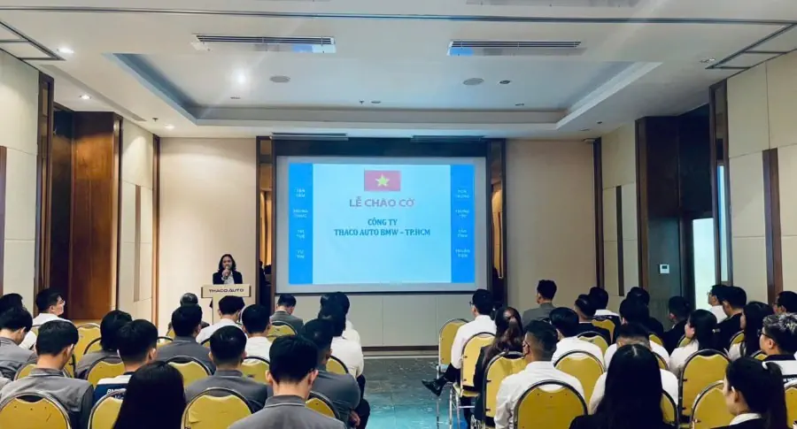 LỄ CHÀO CỜ THÁNG 7/2025: THACO AUTO BMW - TP.HCM VỚI TÂM THẾ SẴN SÀNG CHINH PHỤC MỤC TIÊU MỚI TRONG QUÝ 3/2025