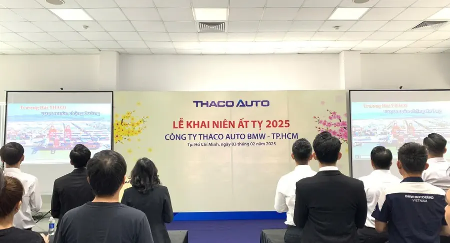 THACO AUTO BMW - TP.HCM tổ chức chương trình Lễ Khai niên Ất Tỵ 2025