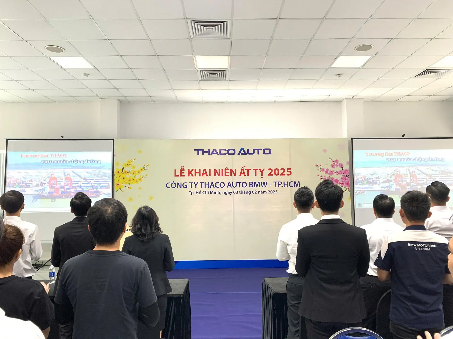 THACO AUTO BMW - TP.HCM tổ chức chương trình Lễ Khai niên Ất Tỵ 2025