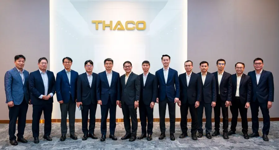 Lãnh đạo cấp cao Tập đoàn Kia thăm và làm việc tại THACO AUTO