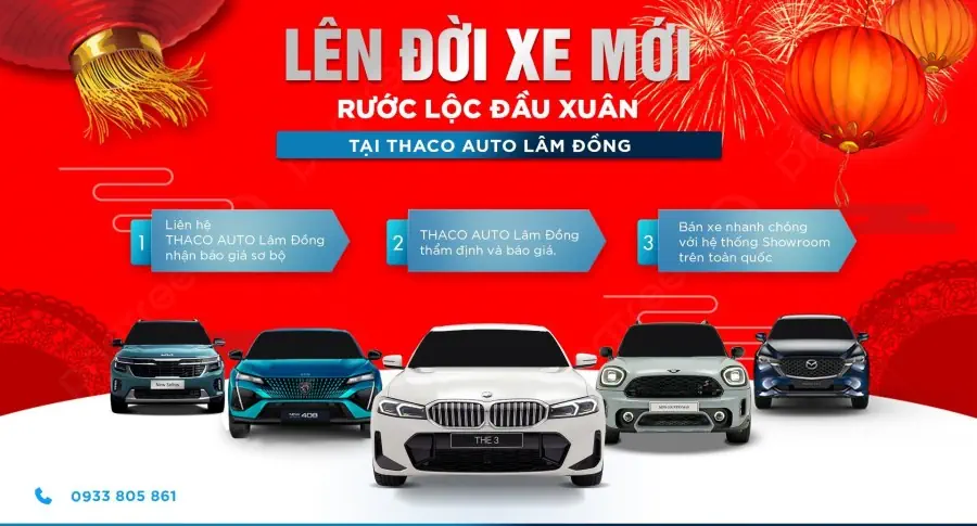 Lên đời xe mới - Rước lộc đầu xuân