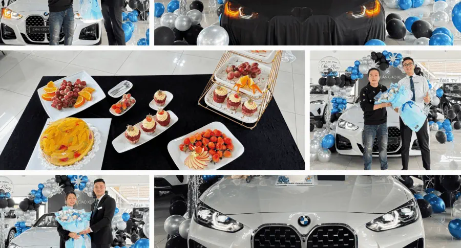 BMW LÂM ĐỒNG CHÀO ĐÓN THÁNG 4 RỰC RỠ BẰNG LỄ GIAO XE BMW 430I M SPORT ĐẦY CÁ TÍNH VỀ VỚI KHÁCH HÀNG TRẺ TUỔI