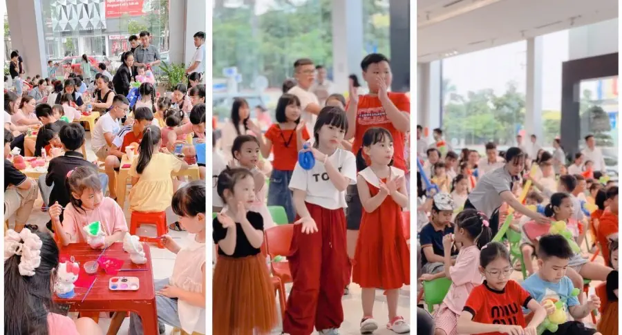 RỘN RÀNG TẾT THIẾU NHI 1/6 TẠI THACO AUTO ĐÀ NẴNG