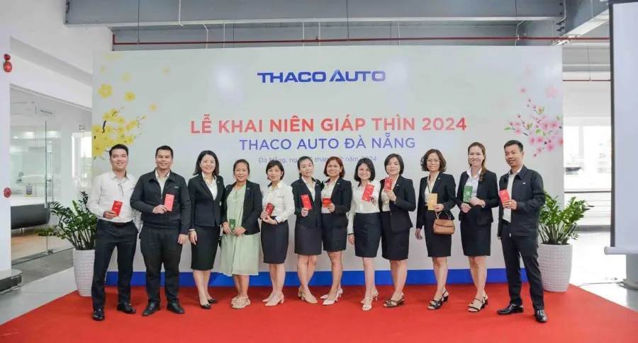 CBNV THACO AUTO Đà Nẵng phấn khởi trở lại làm việc sau Tết Nguyên đán 2024