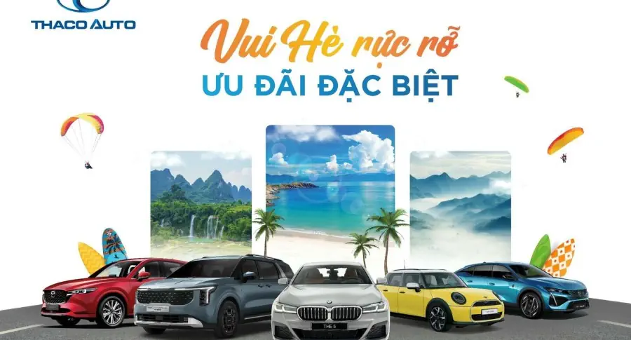 THACO AUTO Đà Nẵng ưu đãi đặc biệt cho nhiều dòng xe