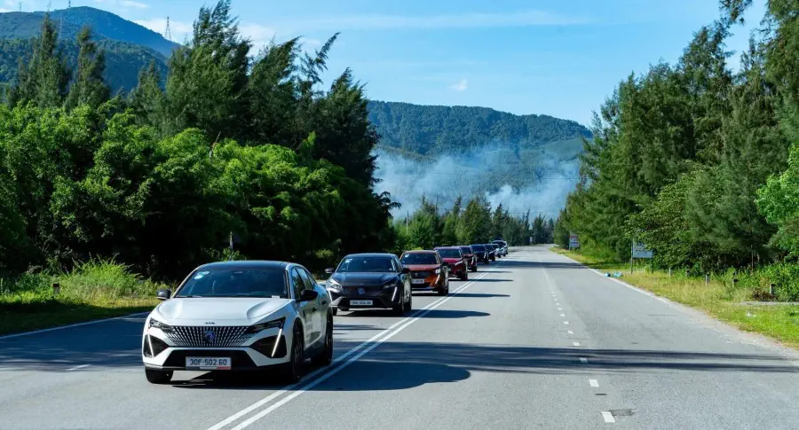 THACO AUTO đồng hành cùng Hành trình Hội ngộ 3 miền của Peugeot Club Việt Nam