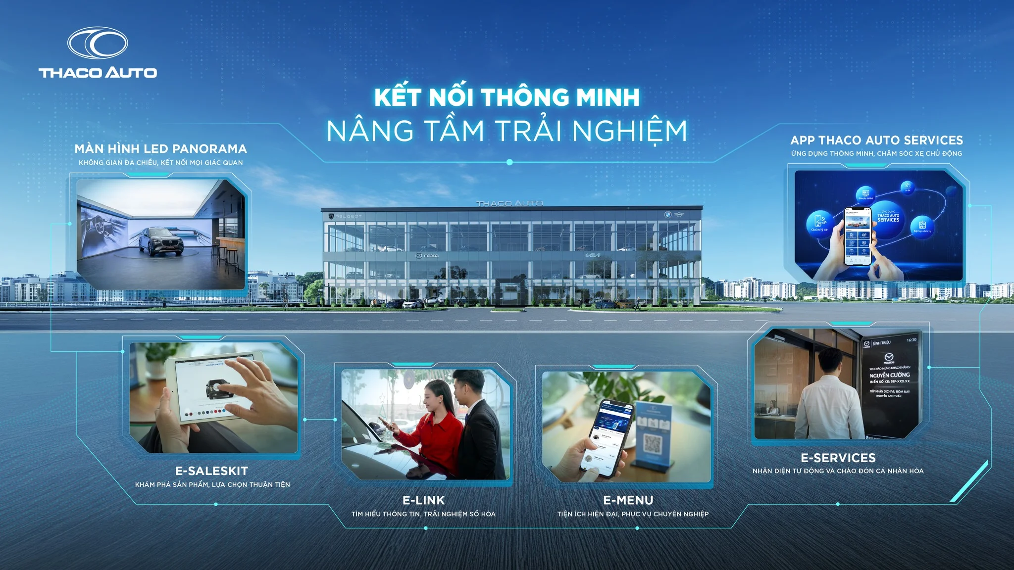 Kết nối thông minh - Nâng tầm trải nghiệm cùng THACO AUTO Đắk Lắk