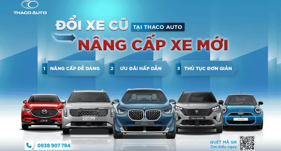 Thu cũ - Đổi mới: giải pháp nâng cấp xe toàn diện, tối ưu chi phí tại THACO AUTO Đắk Lắk