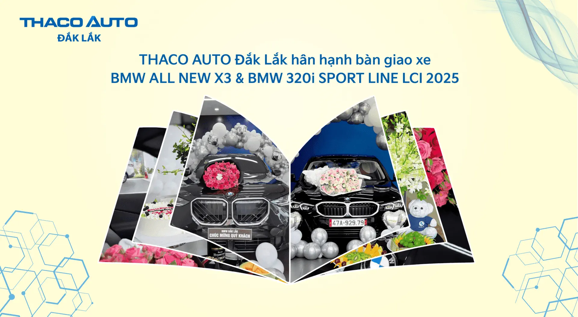 THACO AUTO Đắk Lắk bàn giao xe BMW ALL NEW X3 & BMW 320i SPORT LINE LCI 2025 – Biểu Tượng Của Đẳng Cấp và Phong Cách