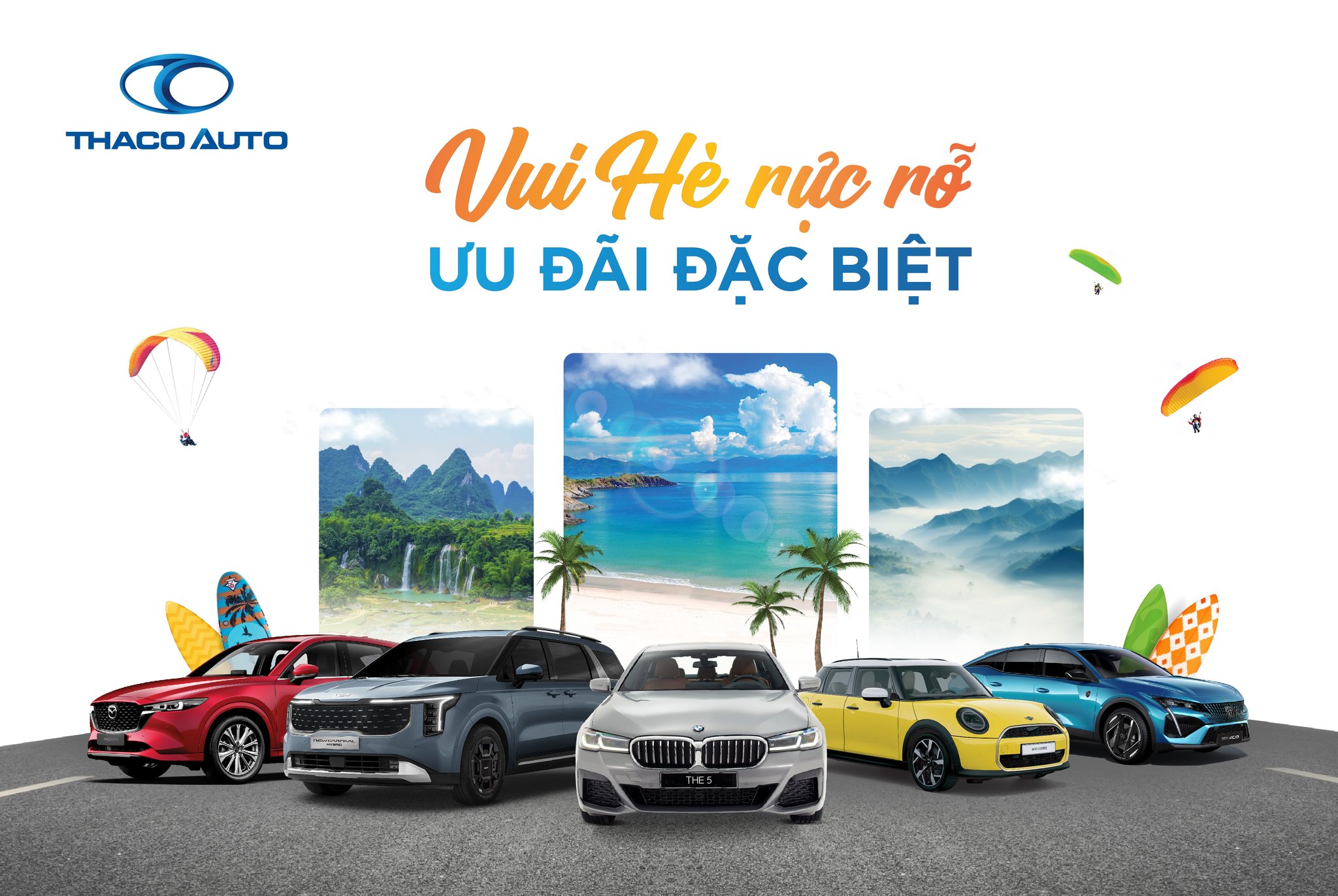 THACO AUTO Đắk Lắk ưu đãi đặc biệt cho nhiều dòng xe
